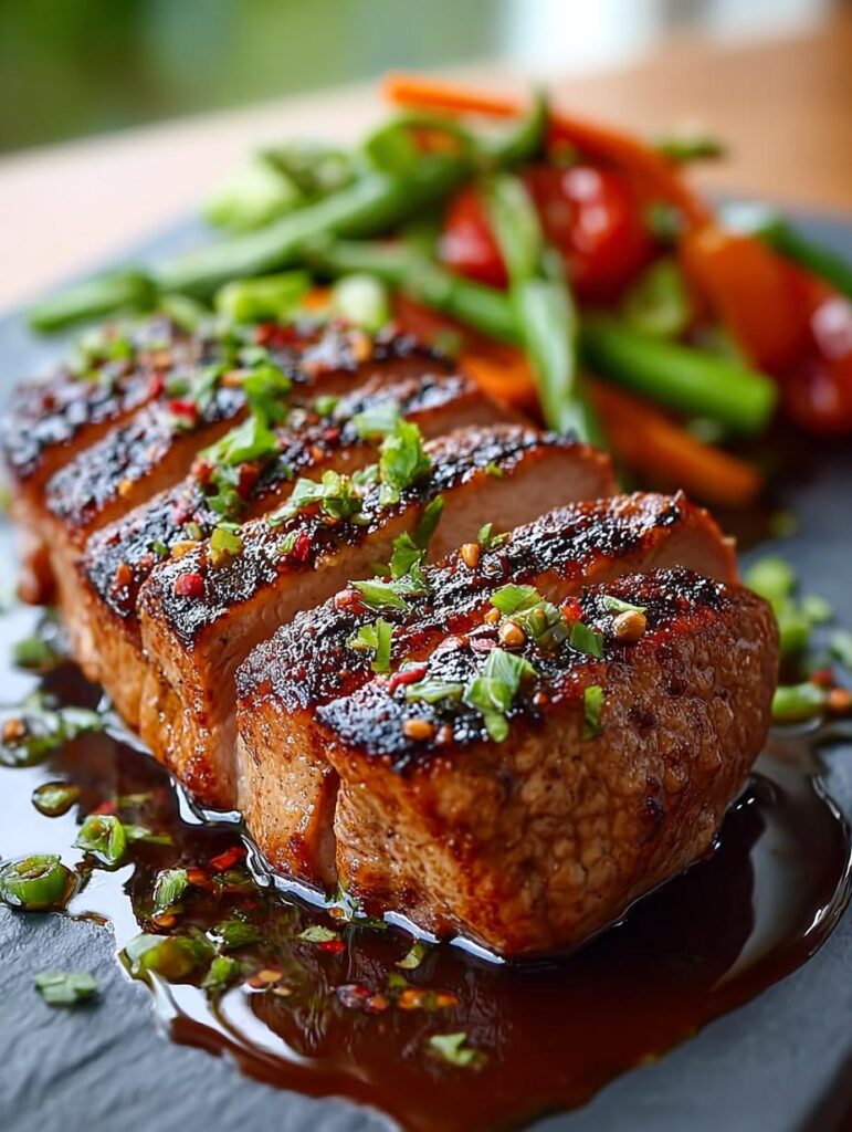 Grilled Pork Tenderloin