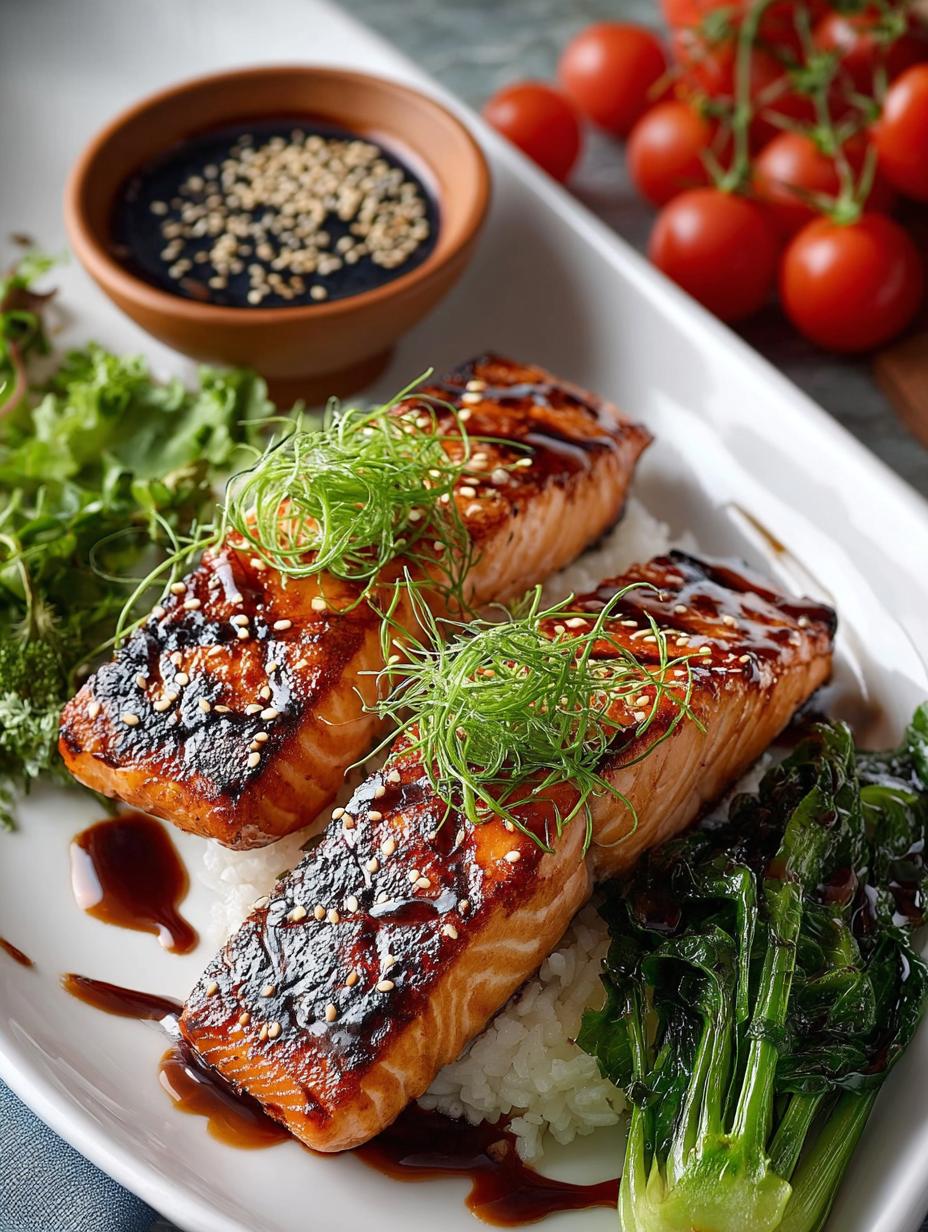 Grilled Teriyaki Salmon: 5 Secrets for Perfect Flavor - Grilled Teriyaki Salmon - additional detail