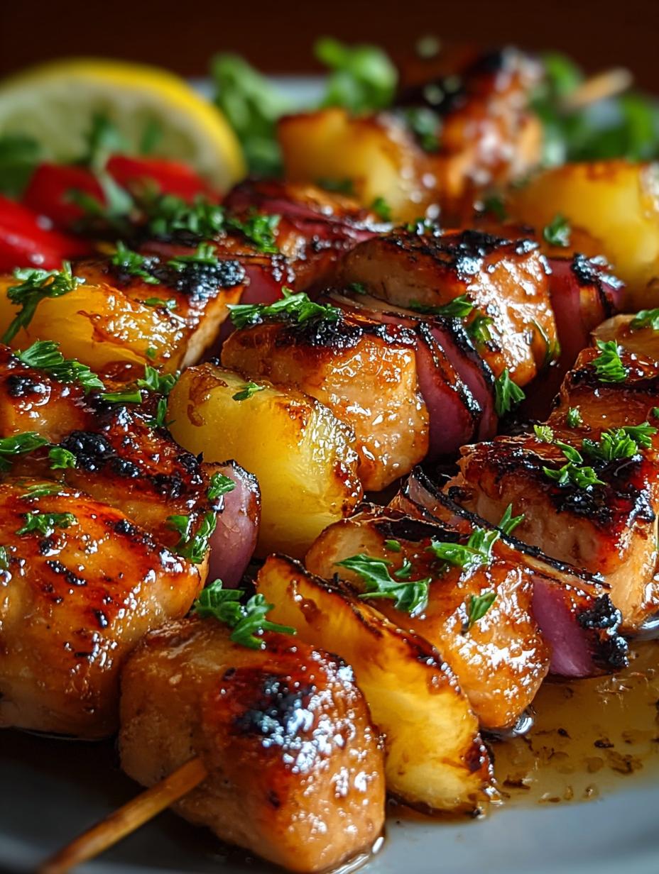 Hawaiian Chicken Skewers: 5 Sweetly Delicious Recipes - Hawaiian Chicken Skewers - main visual representation