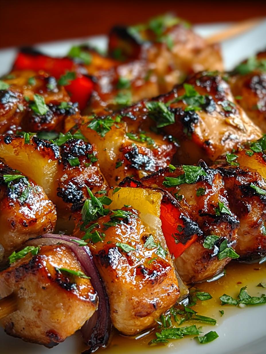 Hawaiian Chicken Skewers: 5 Sweetly Delicious Recipes - Hawaiian Chicken Skewers - additional detail