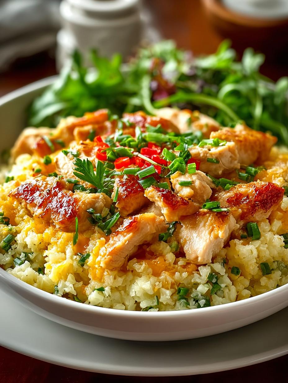 Healthy Chicken Cauliflower Rice: 5 Simple Secrets - Healthy Chicken Cauliflower Rice - additional detail
