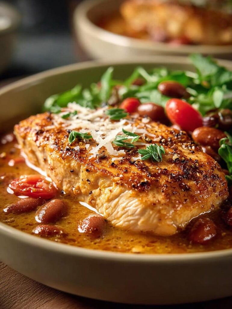 Hearty Cajun White Chicken