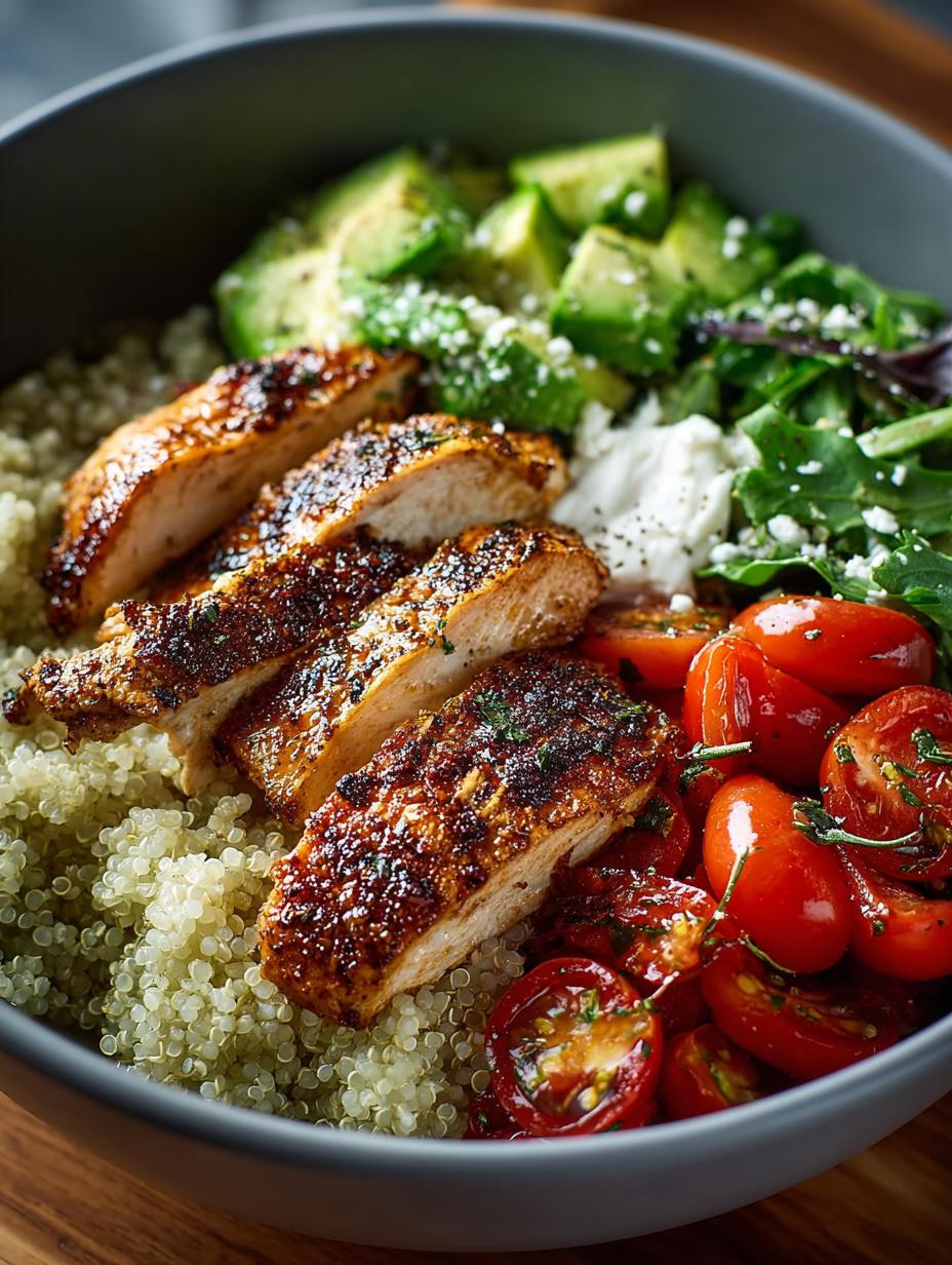 High Protein Chicken Bowl