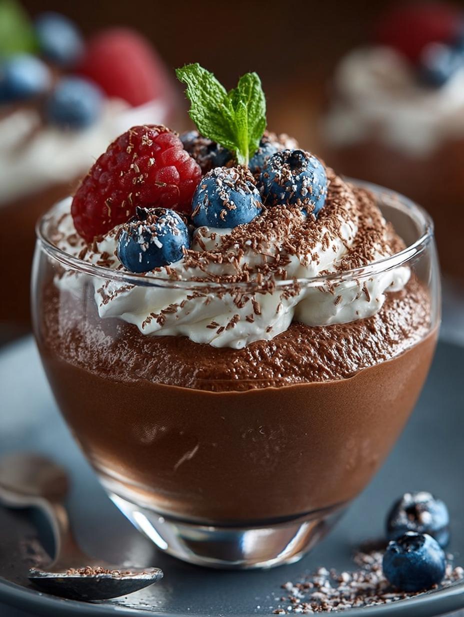 High Protein Chocolate Mousse