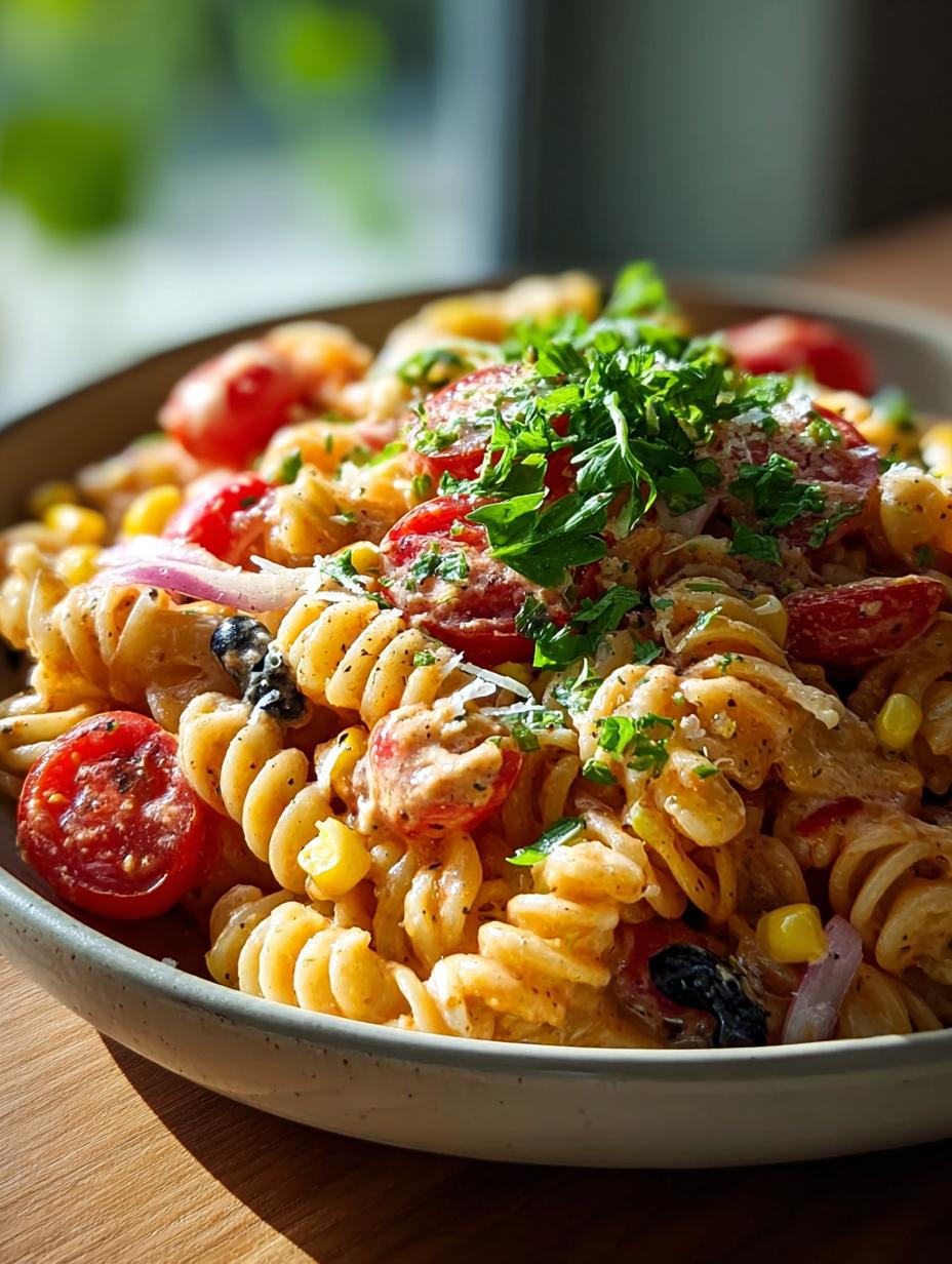 High Protein Southwest Pasta