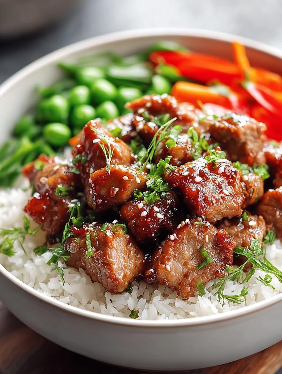 Honey Garlic Pork Rice: 5 Reasons to Love This Dish - Honey Garlic Pork Rice - additional detail