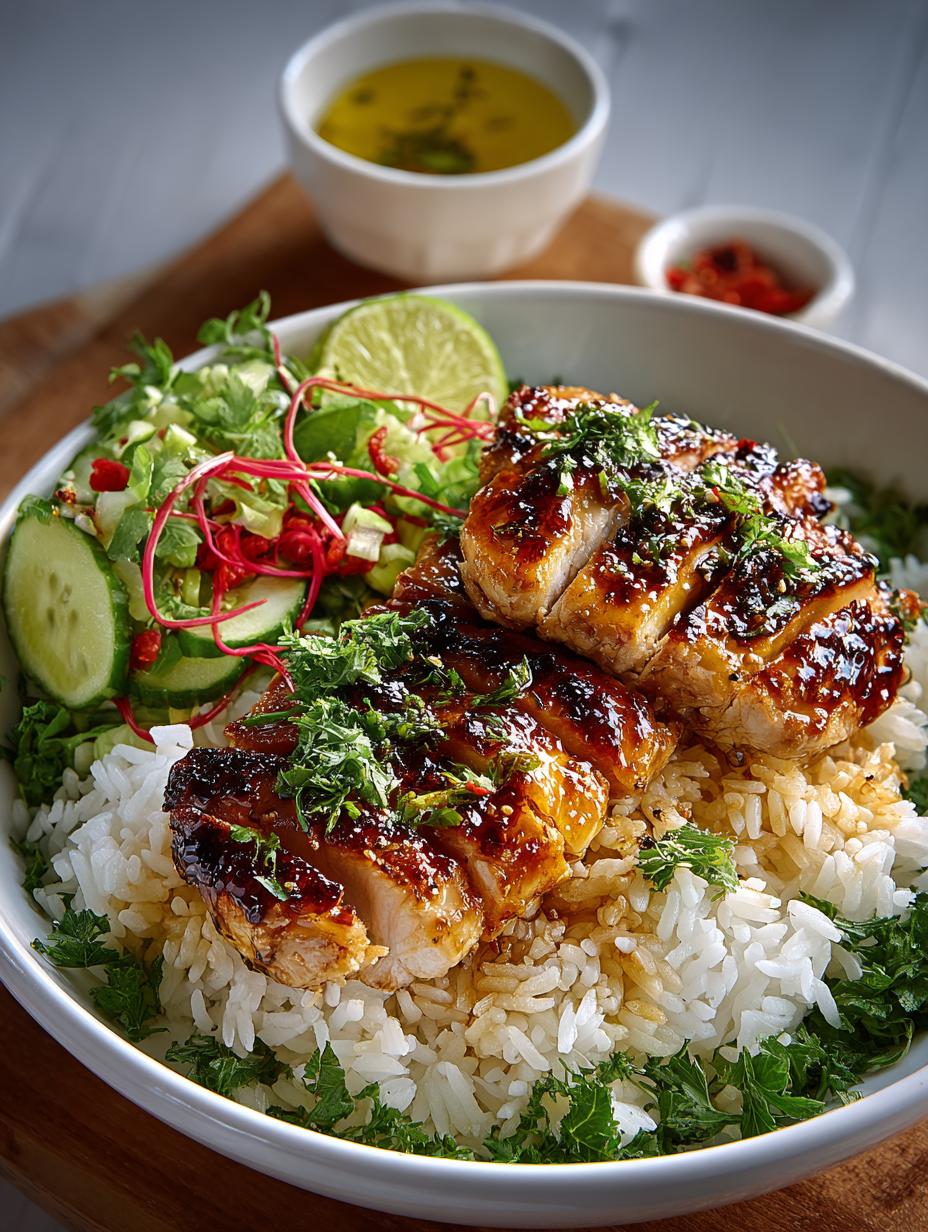 Honey Lime Chicken Rice