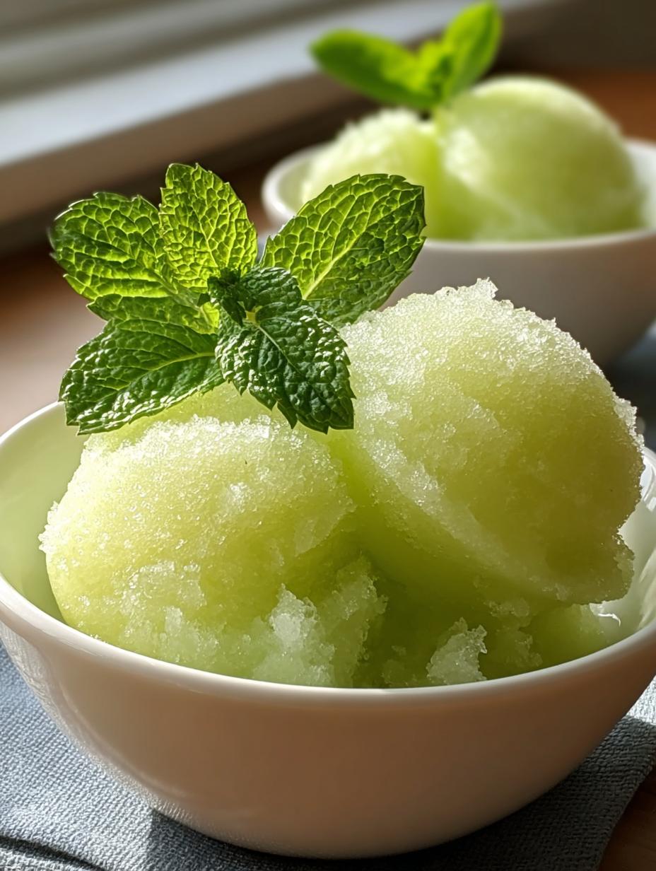 Honeydew Sorbet: 5 Reasons You'll Love This Refreshing Treat - Honeydew Sorbet - main visual representation