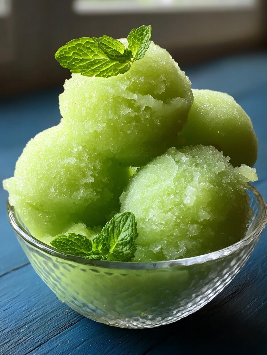 Honeydew Sorbet