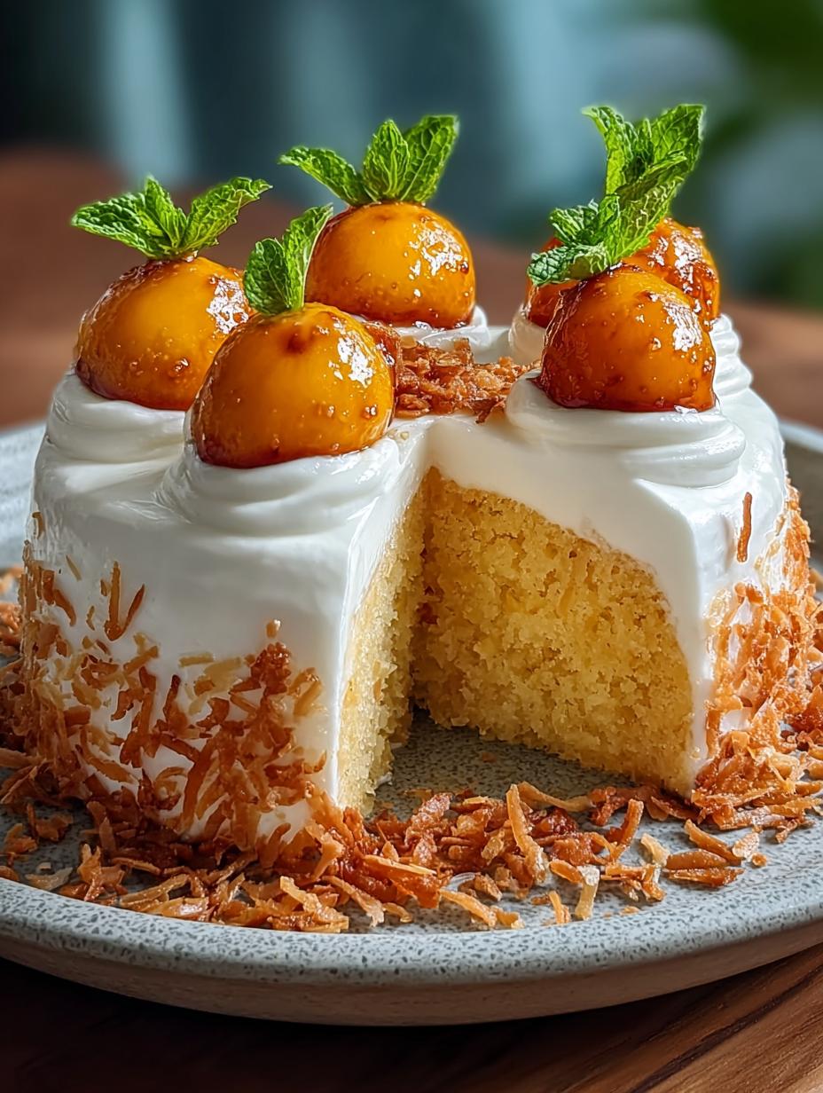 Irresistibly Moist Coconut Mango