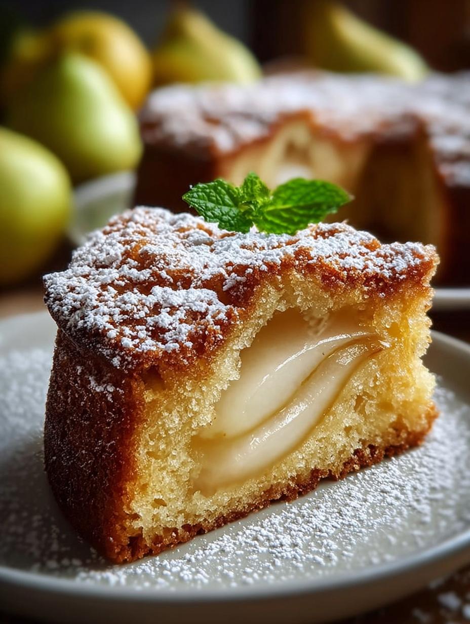 Italian Pear Cake: 5 Secrets for Heavenly Flavor - Italian Pear Cake - additional detail