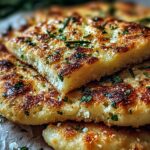 Keto Garlic Flatbread
