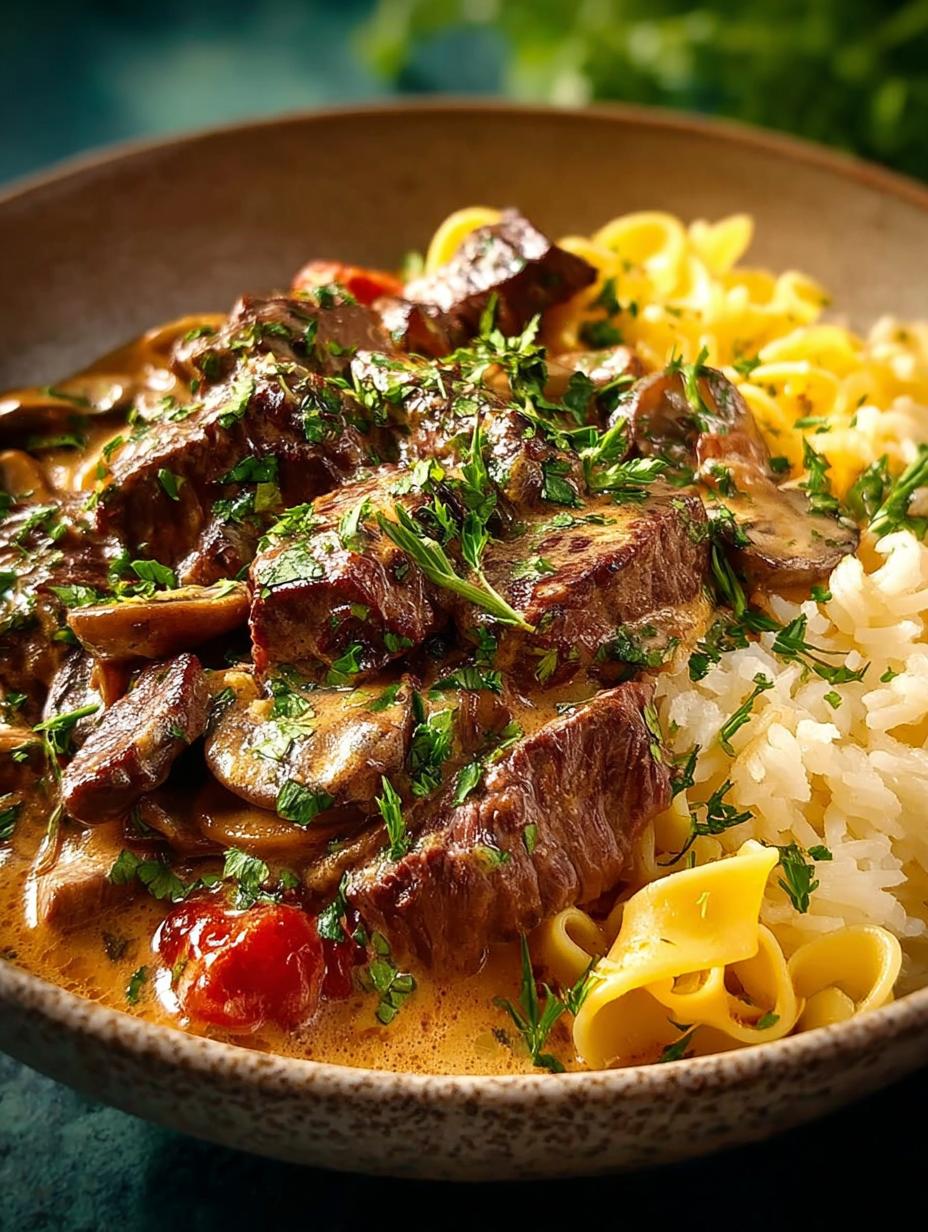 Leftover Roast Beef Stroganoff: 5 Savory Secrets - Leftover Roast Beef Stroganoff - main visual representation