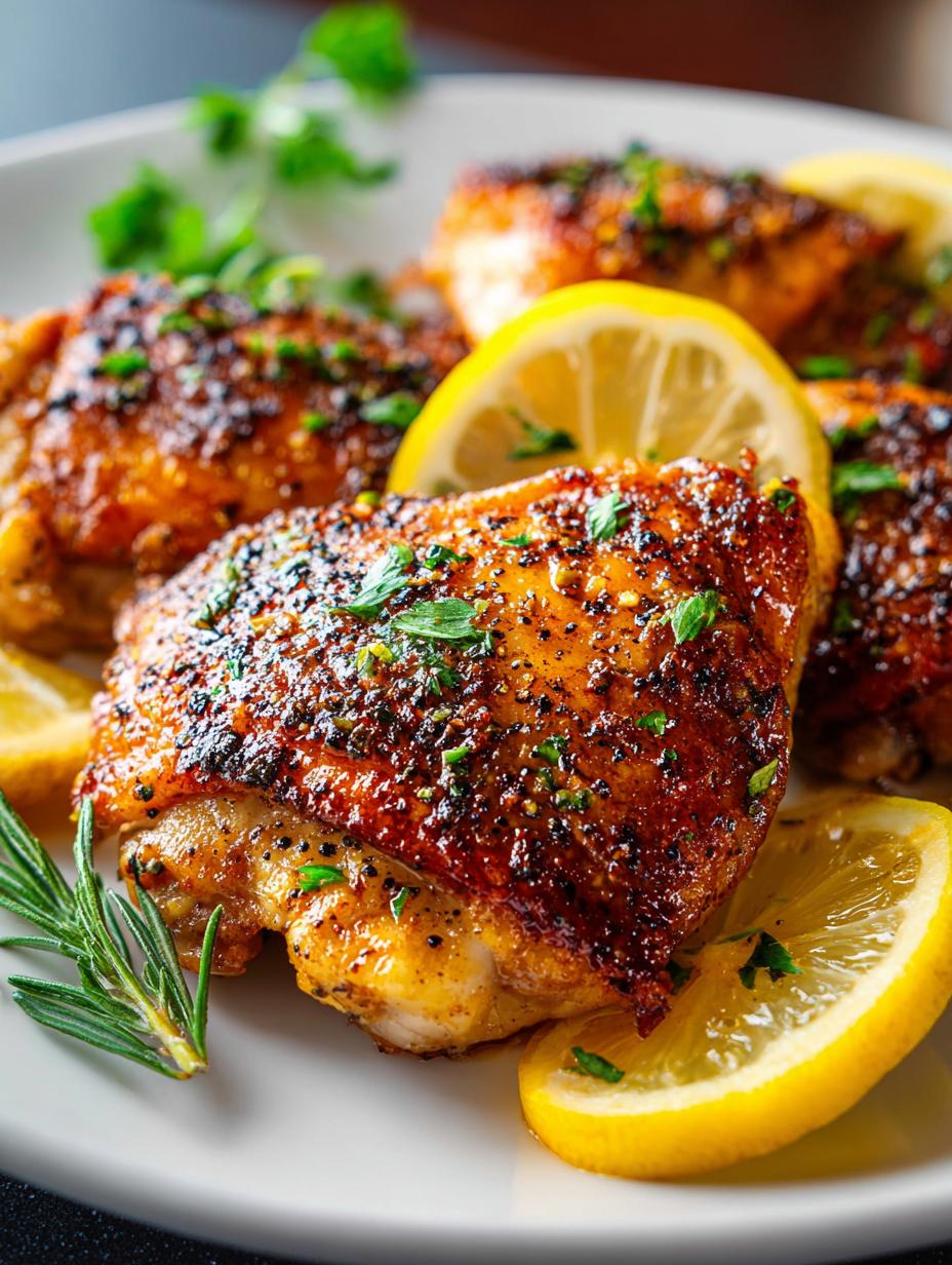 Lemon Pepper Chicken Thighs: 5 Savory Secrets Revealed - Lemon Pepper Chicken Thighs - additional detail