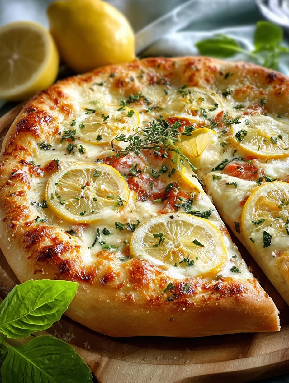 Lemon Pizza: 7 Zesty Ways to Delight Your Taste Buds - Lemon Pizza - main visual representation