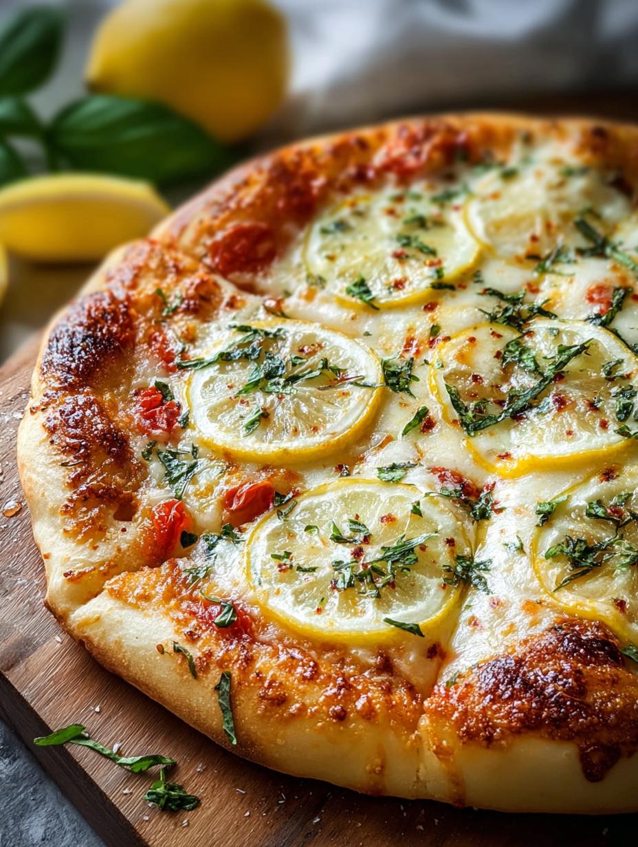 Lemon Pizza: 7 Zesty Ways to Delight Your Taste Buds - Lemon Pizza - additional detail