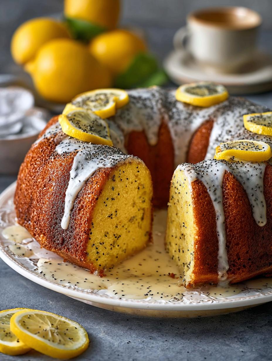 Lemon Poppy Seed Bundt: 7 Steps to Pure Bliss - Lemon Poppy Seed Bundt - additional detail