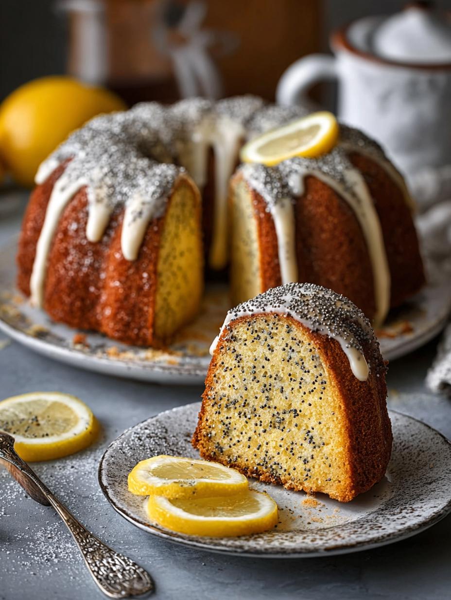 Lemon Poppy Seed Bundt