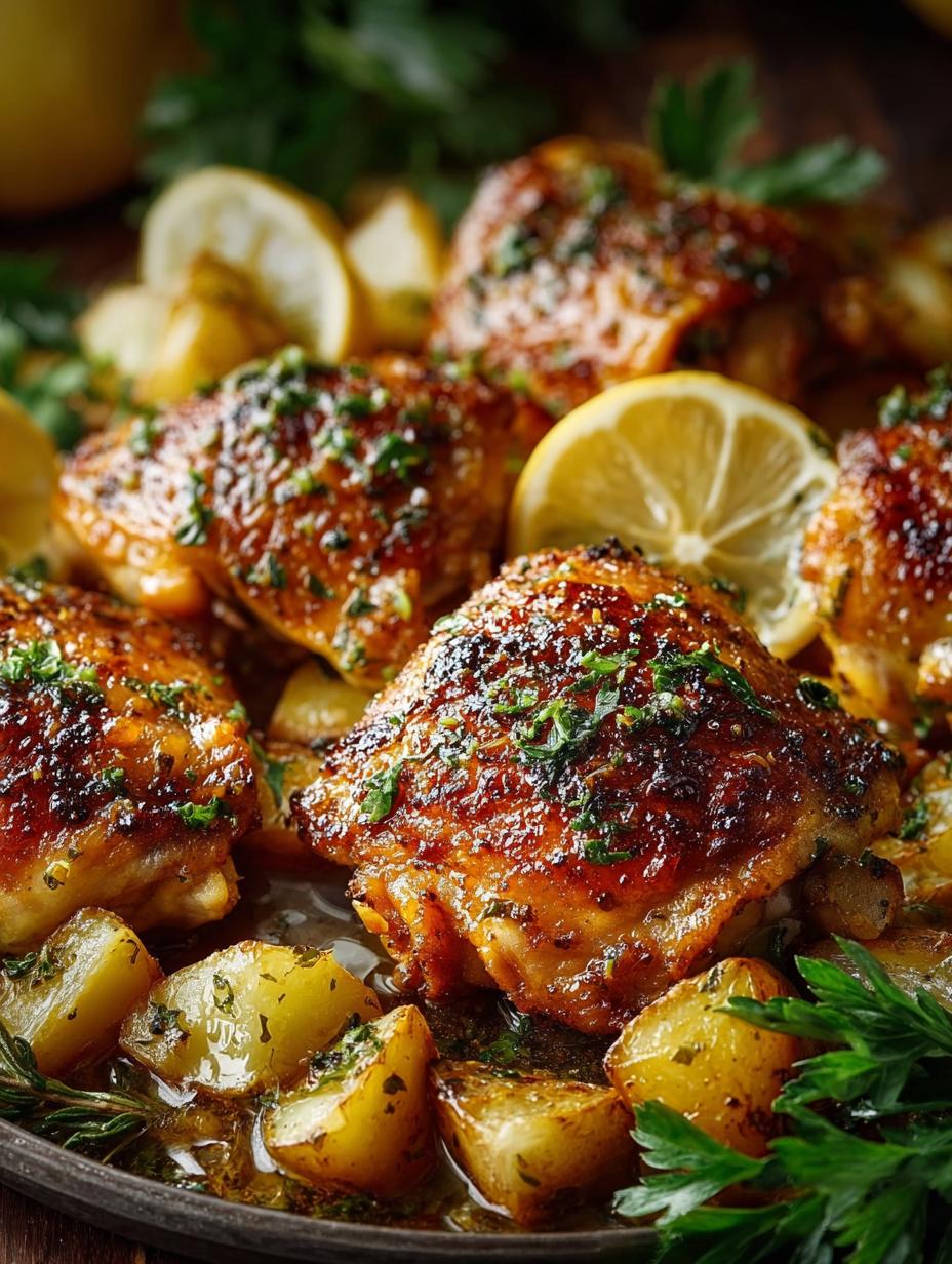 Lemon Roasted Chicken Thighs: 5 Bold Flavors Await - Lemon Roasted Chicken Thighs - main visual representation