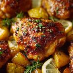 Lemon Roasted Chicken Thighs