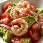 Lime Shrimp Avocado Salad