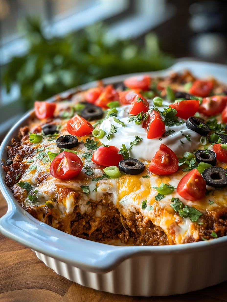 Low Carb Taco Casserole: 7 Deliciously Healthy Ideas - Low Carb Taco Casserole - main visual representation