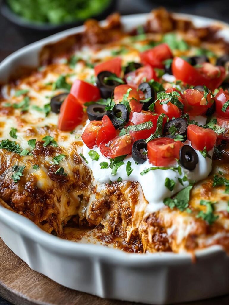 Low Carb Taco Casserole