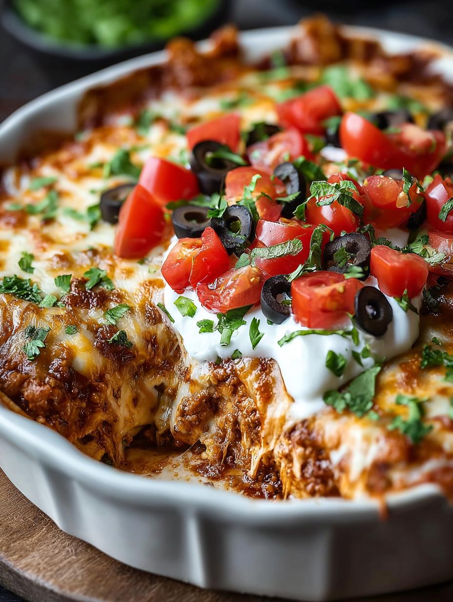 Low Carb Taco Casserole