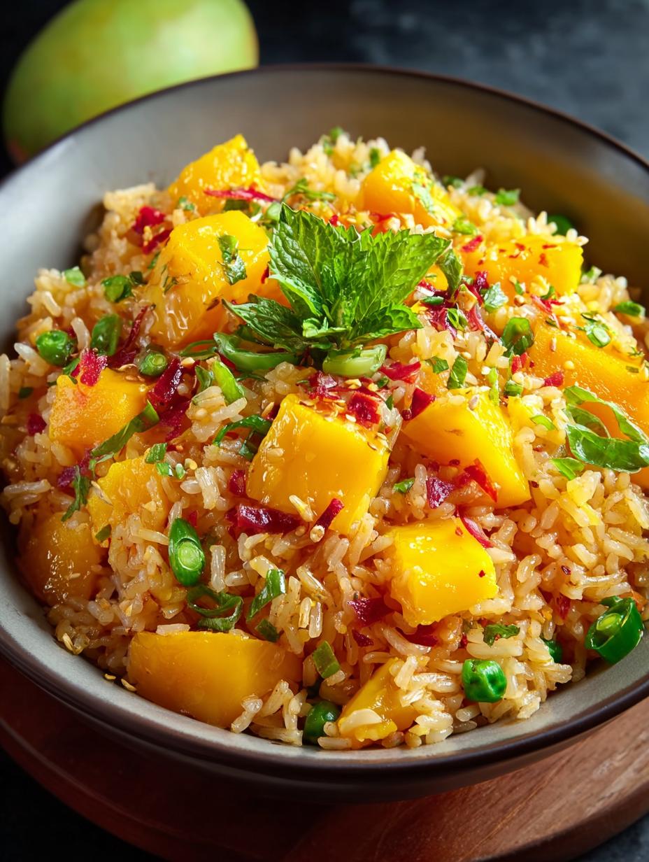 Mango Fried Rice: 5 Irresistible Flavor Boosts - Mango Fried Rice - main visual representation
