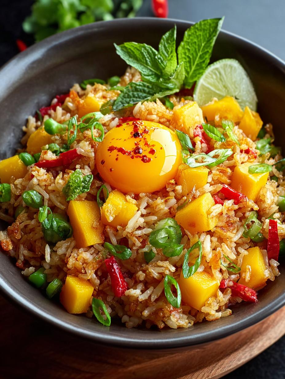 Mango Fried Rice: 5 Irresistible Flavor Boosts - Mango Fried Rice - additional detail