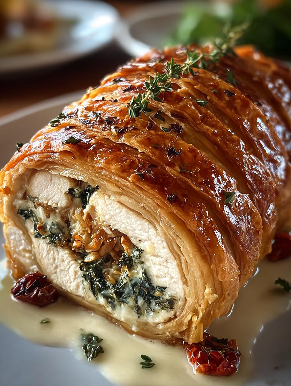 Marry Chicken Wellington