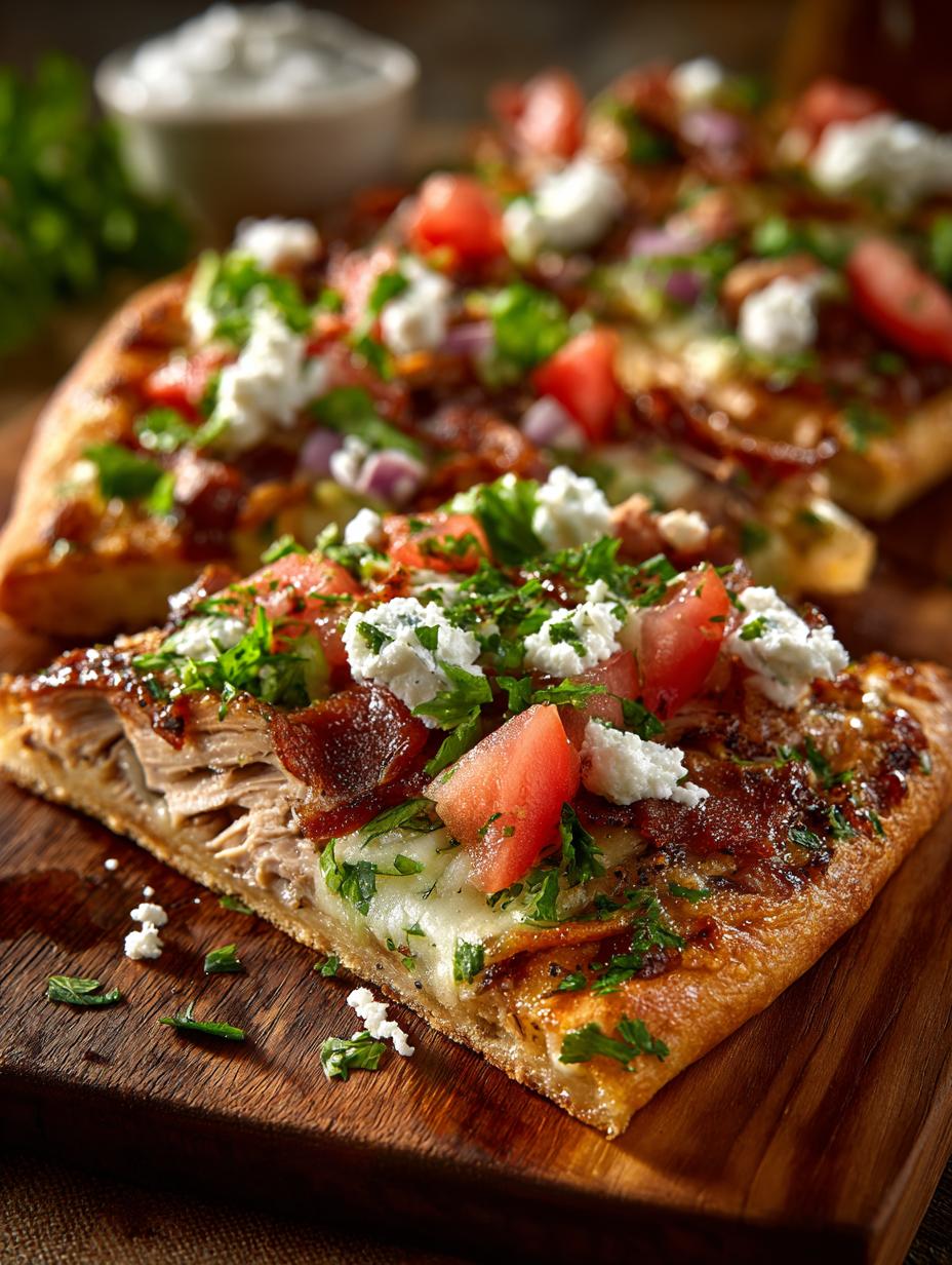 Mediterranean Chicken Flatbread Pizza: 7 Tasty Secrets - Mediterranean Chicken Flatbread Pizza - additional detail