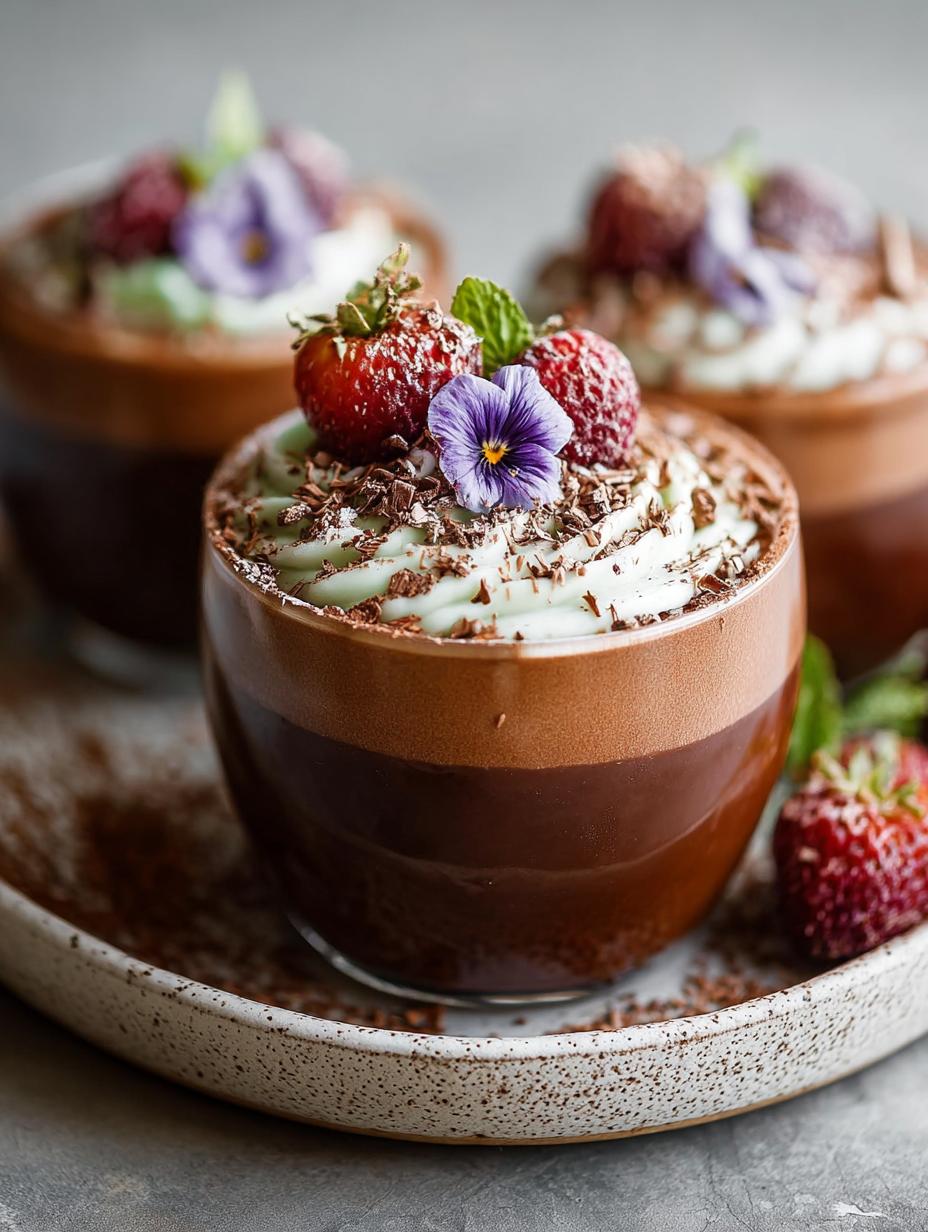 Mexican Chocolate Avocado Mousse