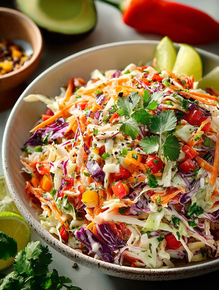 Mexican Coleslaw: 5 Bold Flavors That Will Wow You - Mexican Coleslaw - main visual representation
