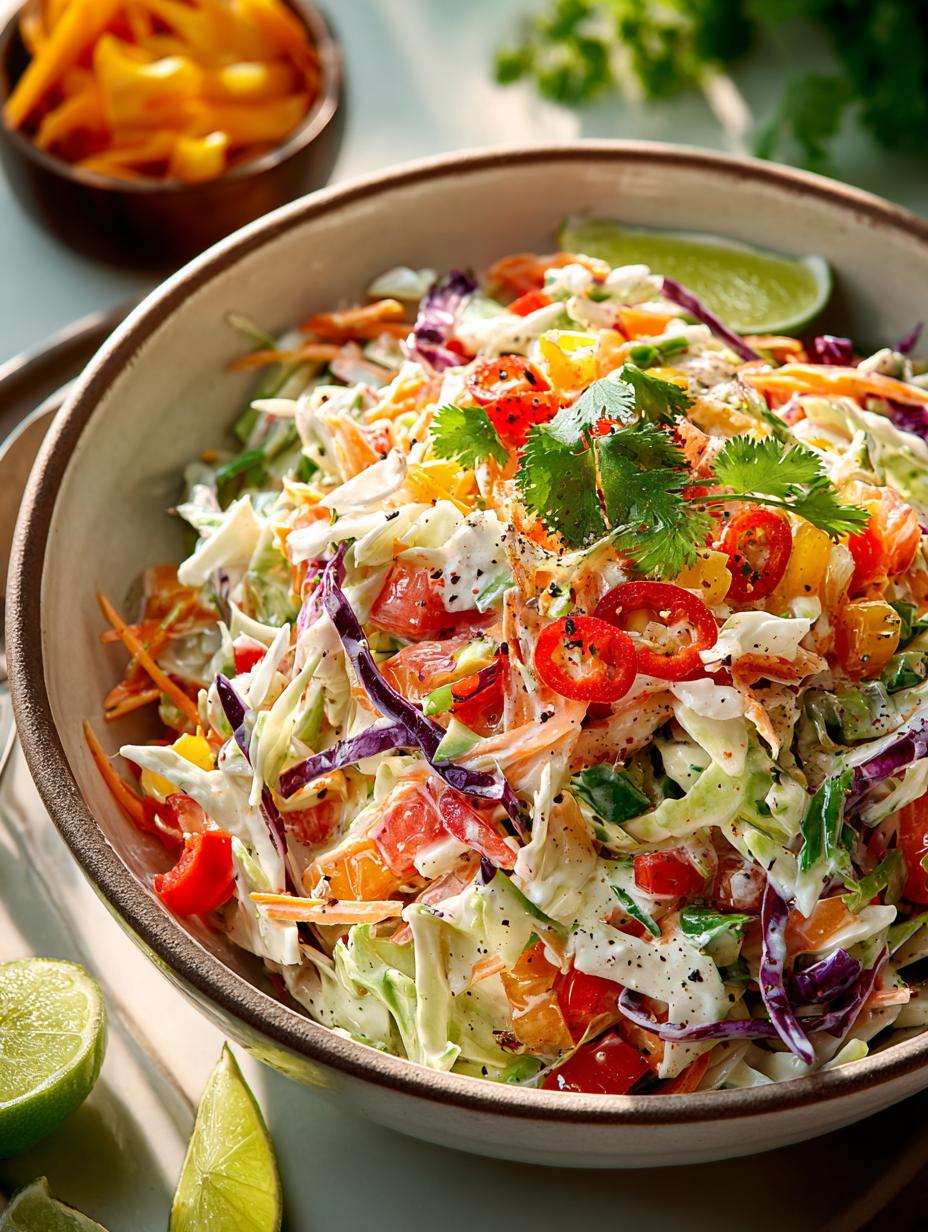 Mexican Coleslaw: 5 Bold Flavors That Will Wow You - Mexican Coleslaw - additional detail
