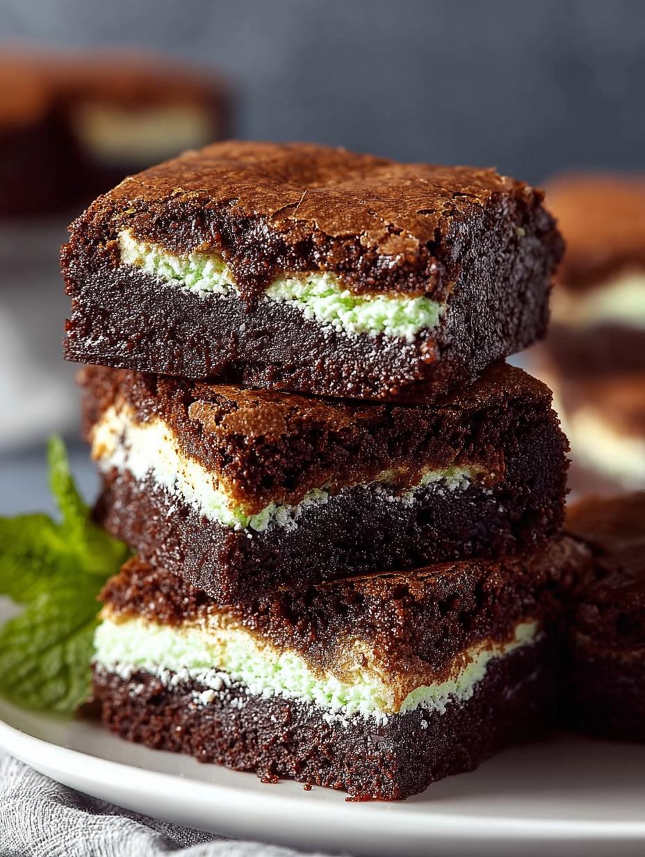 Mint Aero Brownies: 5 Decadent Treats to Savor - Mint Aero Brownies - additional detail