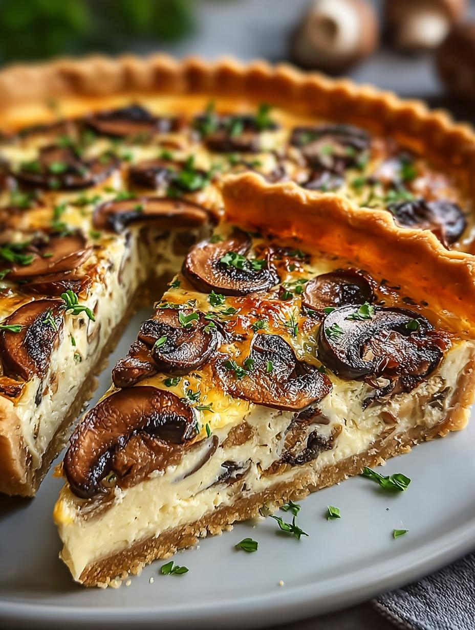 Mushroom Quiche: 5 Irresistible Flavors to Savor - Mushroom Quiche - main visual representation