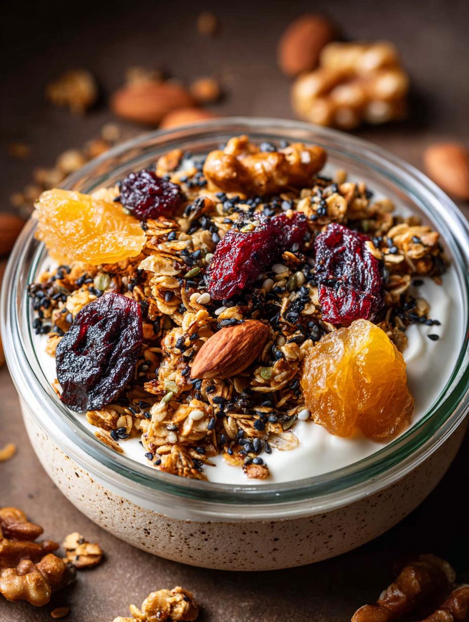 Orange Black Sesame Granola: 7 Tasty Boosts to Try - Orange Black Sesame Granola - main visual representation