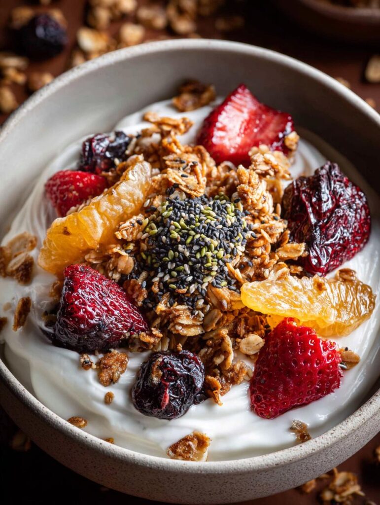 Orange Black Sesame Granola