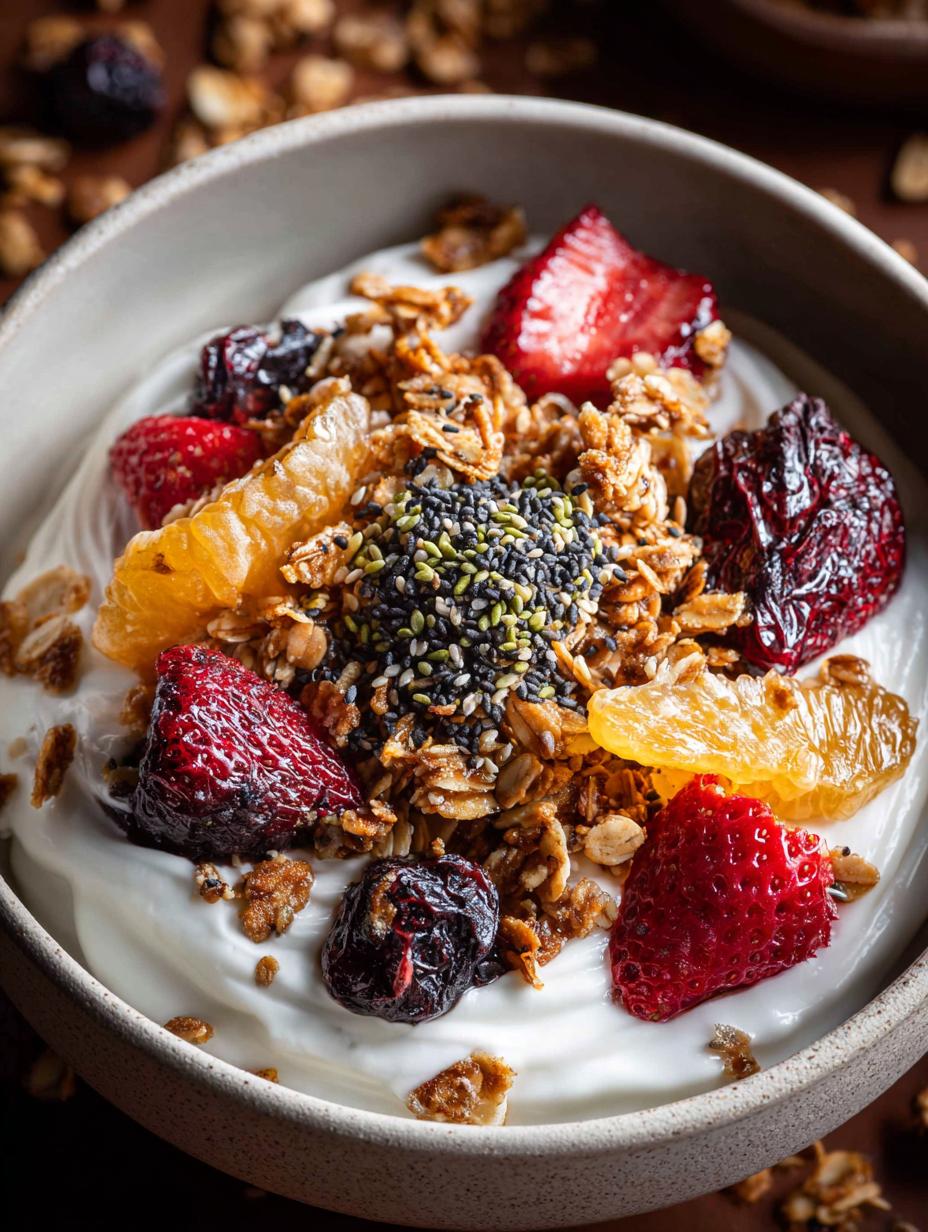 Orange Black Sesame Granola