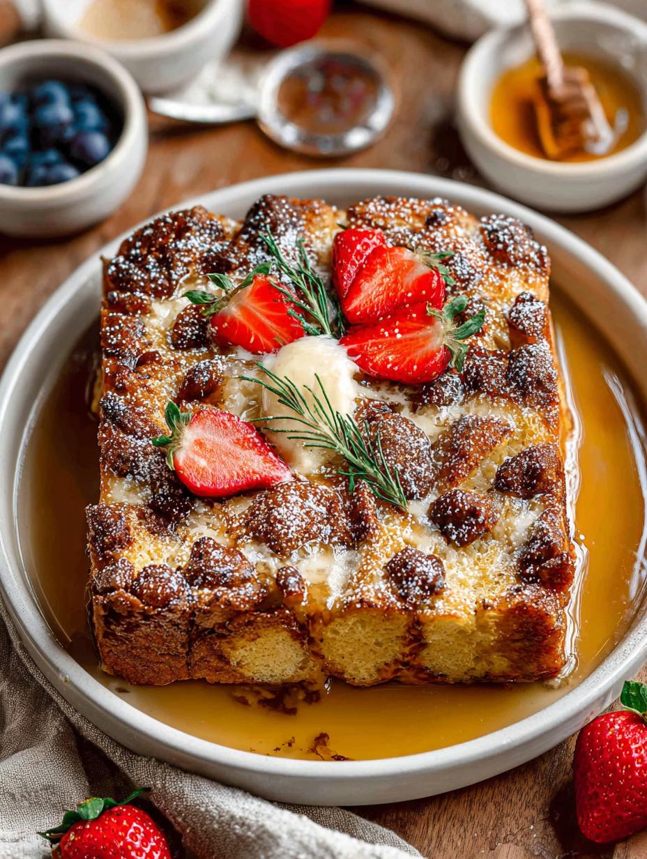 Overnight French Toast Casserole: 5 Sweet Secrets - Overnight French Toast Casserole - additional detail