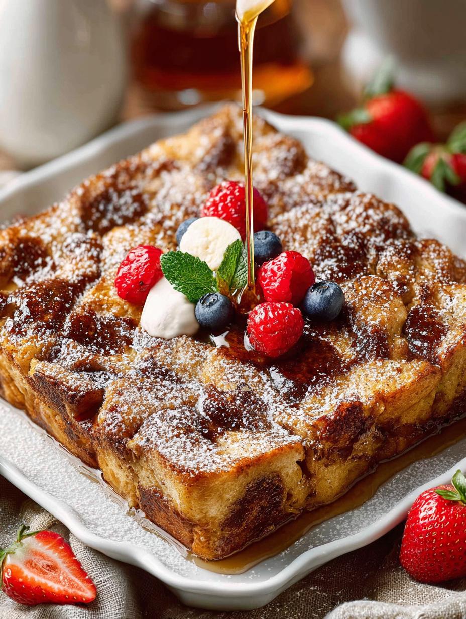 Overnight French Toast Casserole