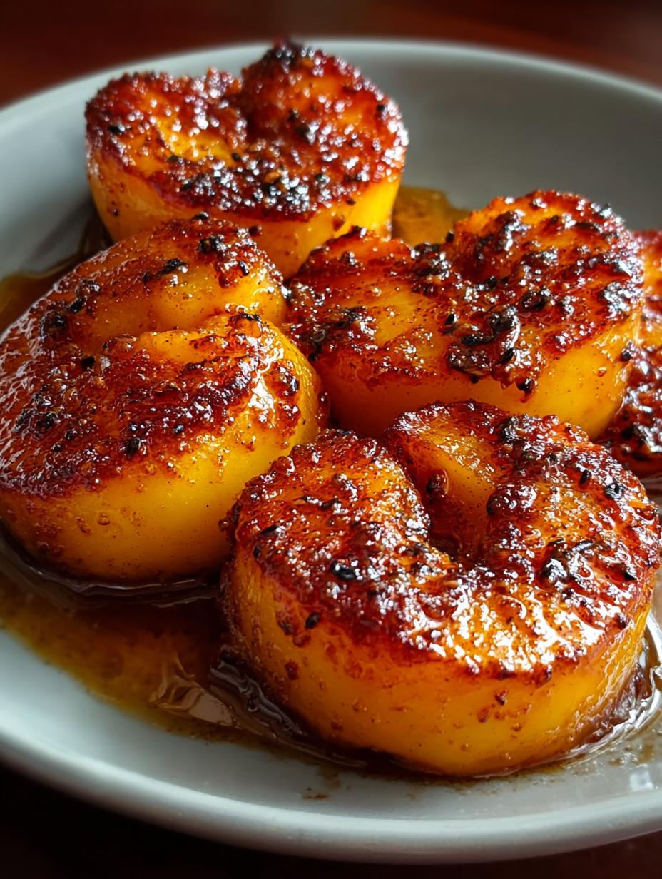 Pan Fried Peaches: 5 Irresistibly Sweet Treats - Pan Fried Peaches - main visual representation