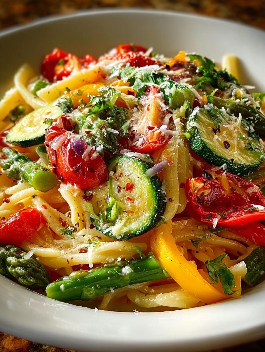 Pasta Primavera: 7 Fresh Ways to Revitalize Your Dinner - Pasta Primavera - additional detail