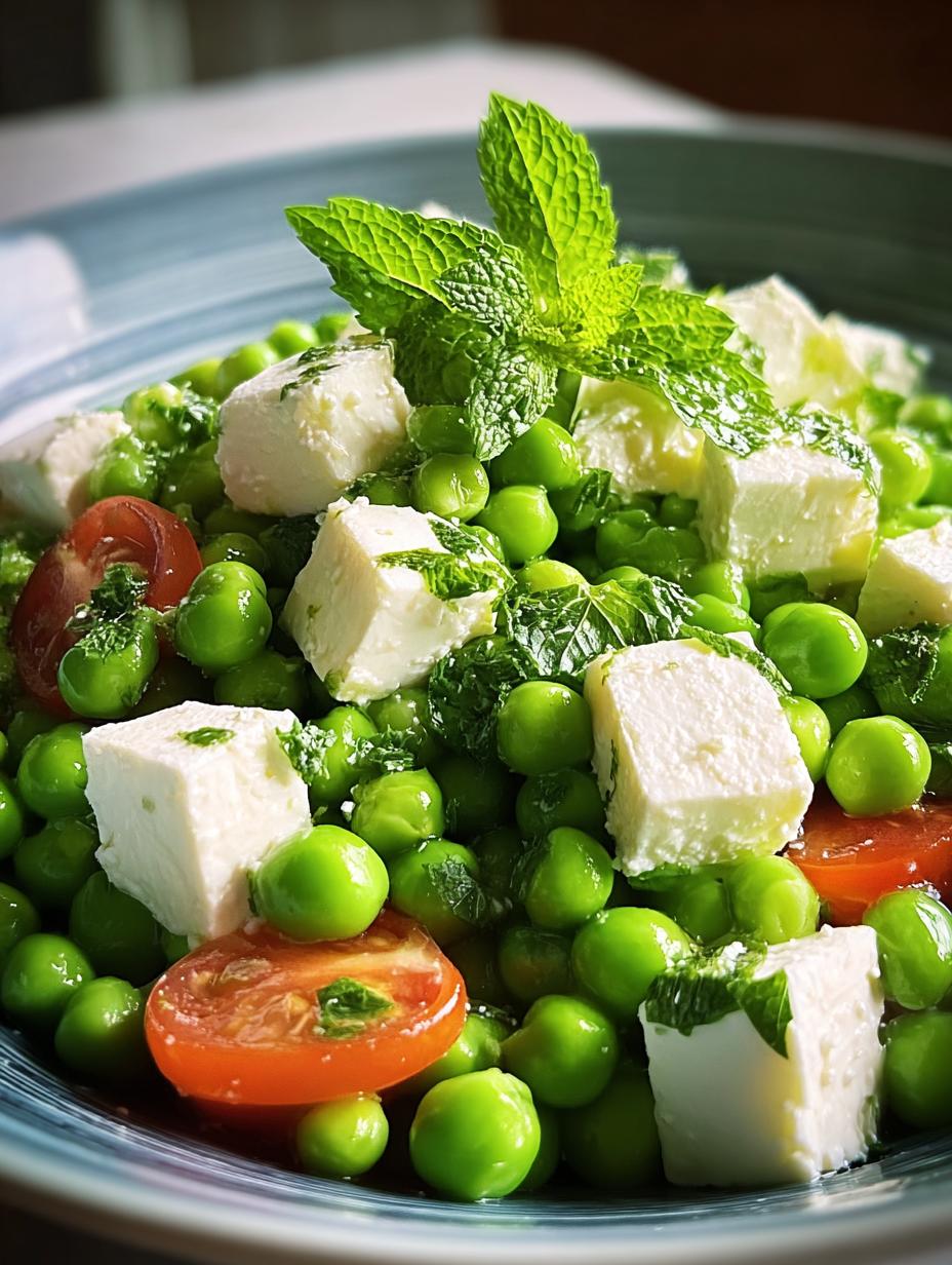 Pea Mint Feta Salad: 5 Fresh Ways to Delight Your Tastebuds - Pea Mint Feta Salad - main visual representation