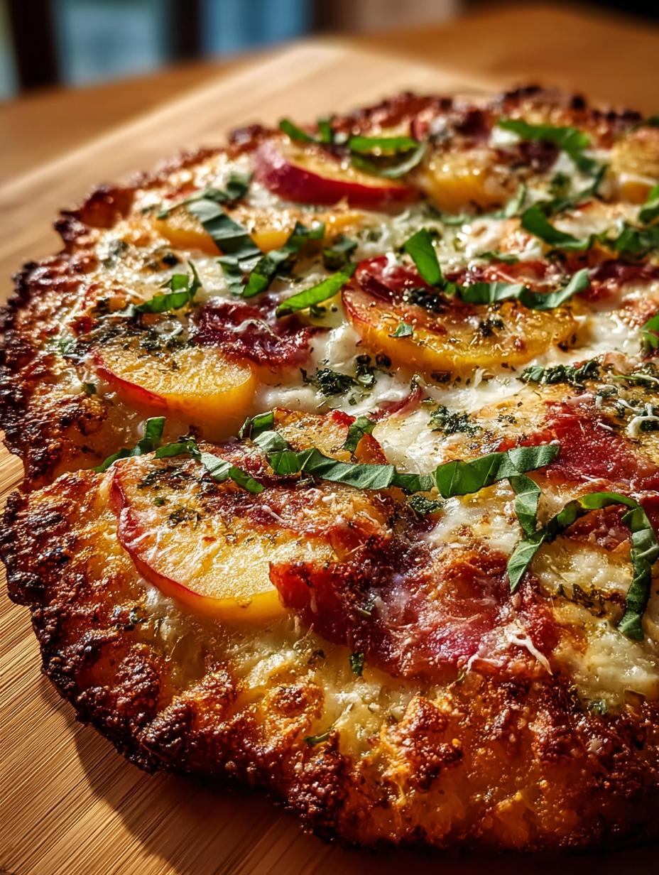 Peach Basil Pizza: 7 Irresistible Flavor Combos - Peach Basil Pizza - additional detail