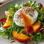 Peach Burrata Salad