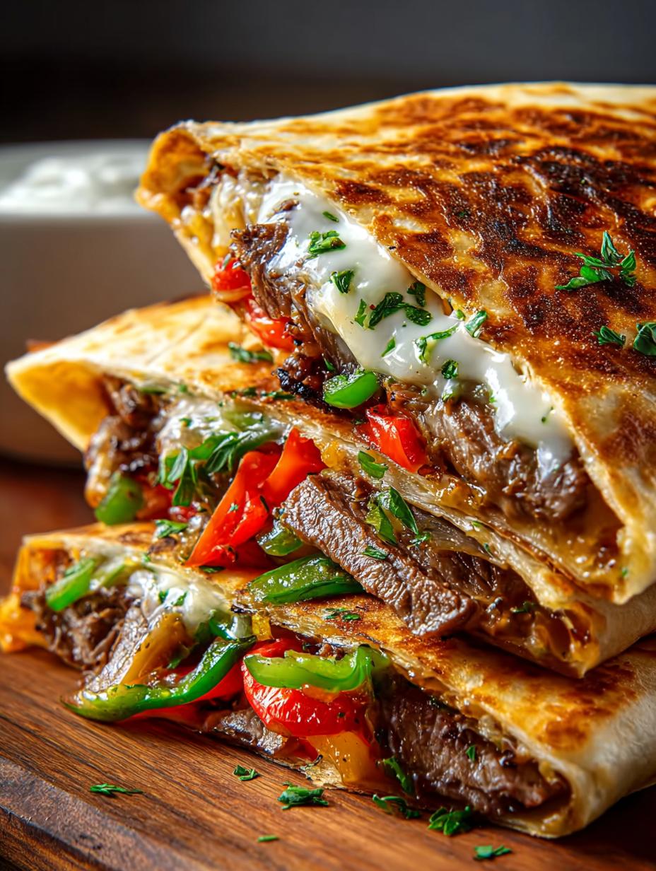 Philly Cheesesteak Quesadilla For a Scrumptious Feast - Philly Cheesesteak Quesadilla For - main visual representation