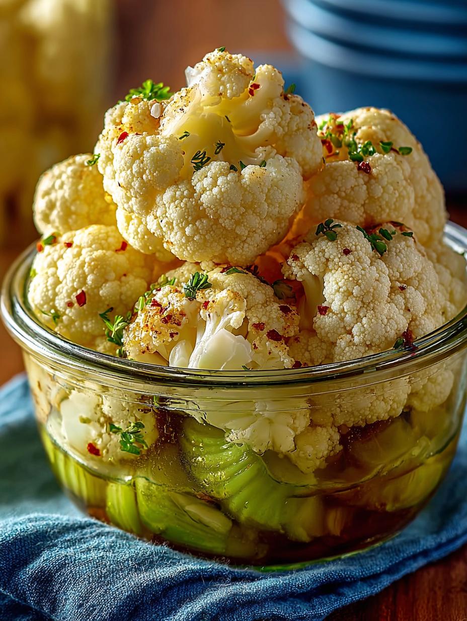 Pickled Cauliflower: 5 Ways to Enjoy This Tangy Delight - Pickled Cauliflower - additional detail