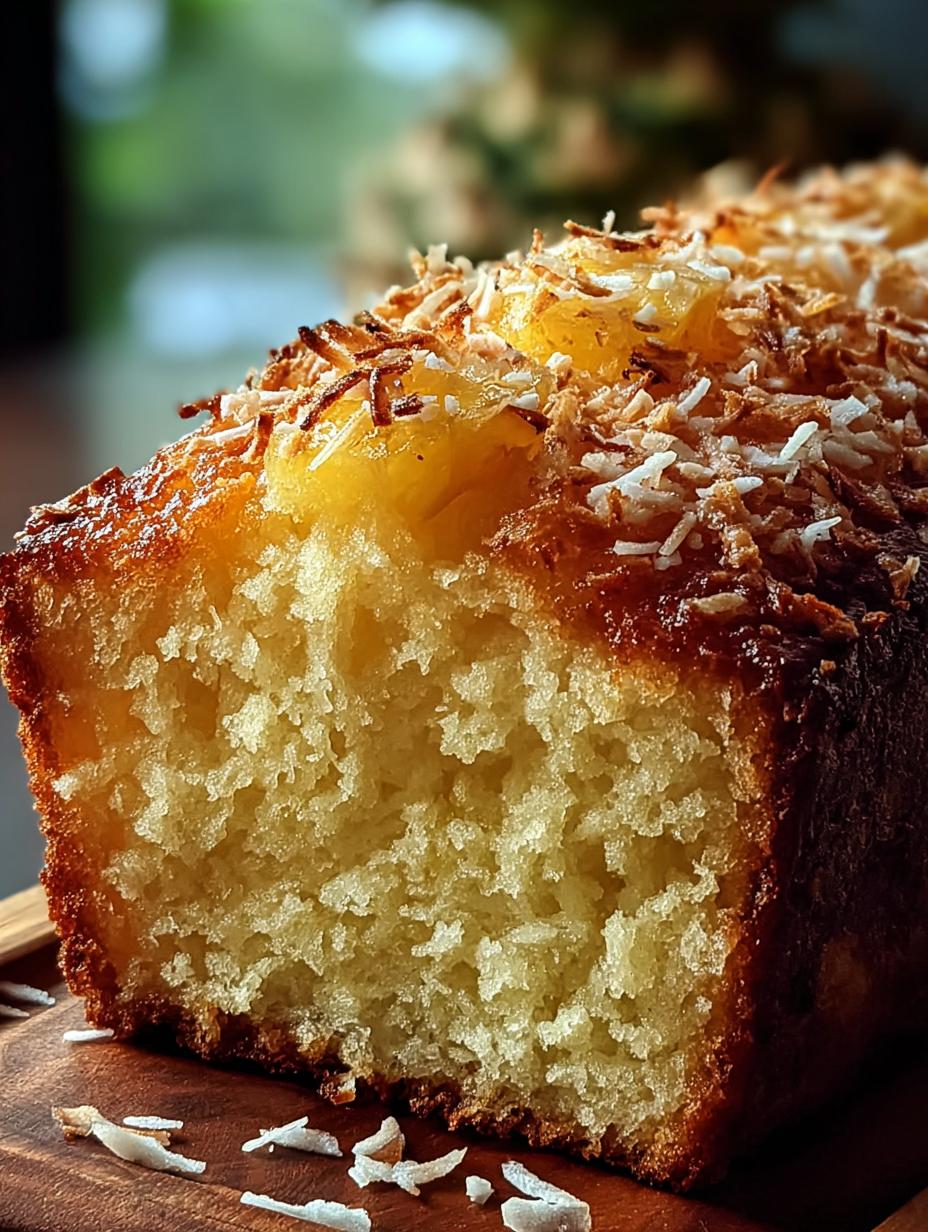 Pineapple Coconut Bread